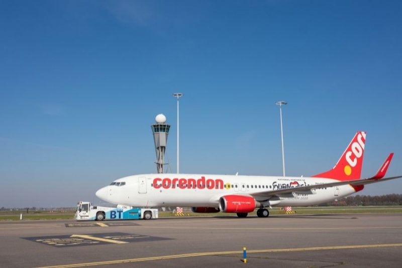 Flugzeug von ©Corendon Nachhaltig reisen mit Nordic