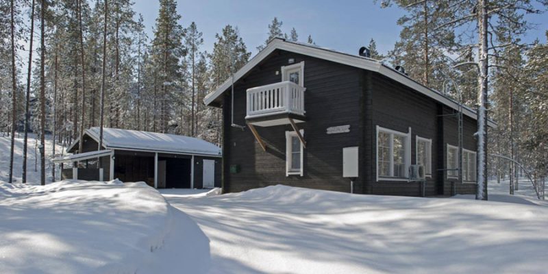 Hütte in Äkäslompolo Lappland