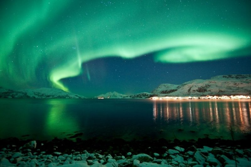 Auf Hurtigruten Seereise mit Nordic Nordlicht Garantie während Ihrer Reise