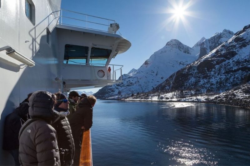 MS Polarlys auf Hurtigruten Seereise mit Nordic ©Aslak Tronrud Hurtigruten