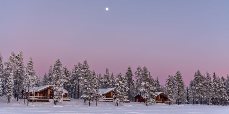 Himmel in Lappland mit Nordic Henk Dujardin
