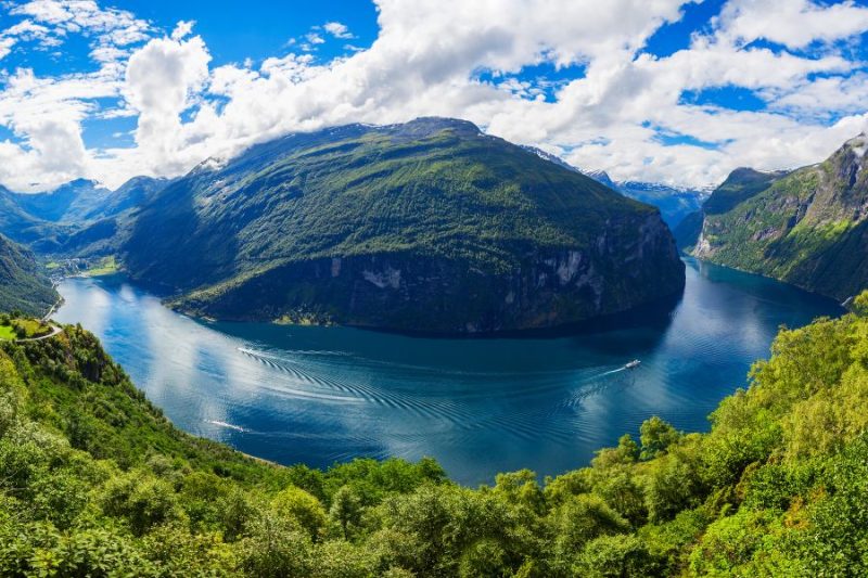 Weltberühmten Geirangerfjord in Norwegen mit Nordic erkunden