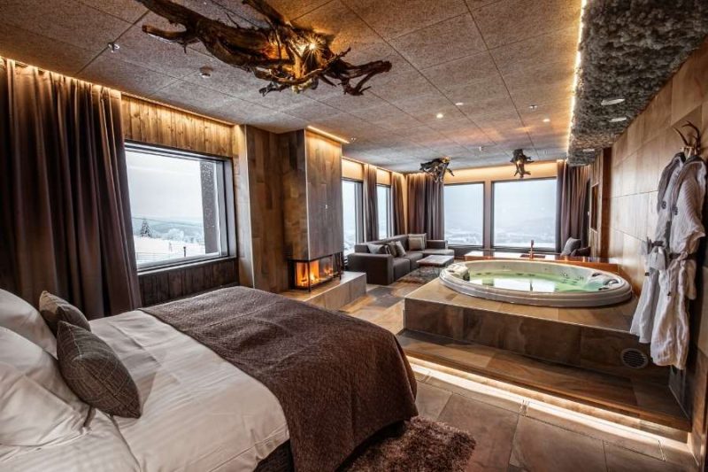 Iso-Syote Hotel Suite-Schlafbereich