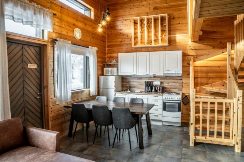 Iso Syöte - Fell Top Cottage - Kueche-und-Essbereich