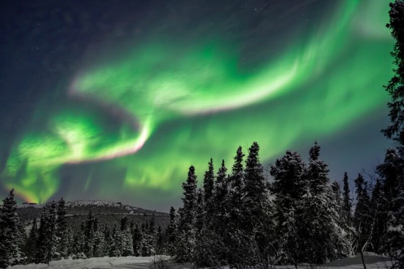 Nordlichter-in-Lappland-im-Winter-sehen-mit-Nordic-Skandinavien-Spezialist