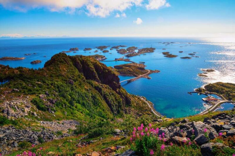 Aufstieg-zum-Festvågtind-nach-Nordnorwegen-mit-Nordic