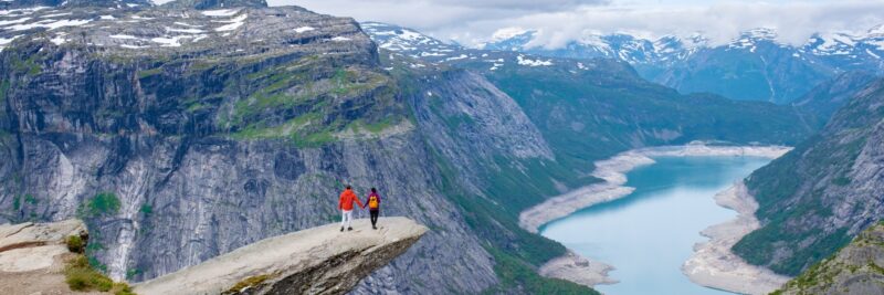 Wandern oberhalb des Polarkreises in Nordskandinavien