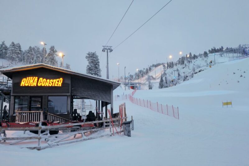 Achterbahn-Ruka-Coaster-in-Ruka-Lappland-Reisen-mit-Nordic-der-Skandinavien-Spezialist