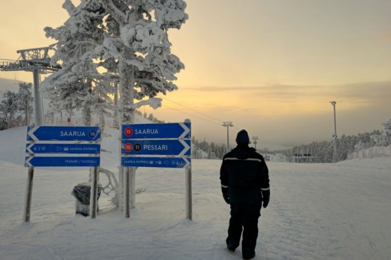 Aussicht-von-Berg-in-Ruka-Lappland-Reisen-mit-Nordic-der-Skandinavien-Spezialist