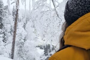 Schneeschuhwandern-in-Ruka-Lappland-Reisen-mit-Nordic-der-Skandinavien-Spezialist