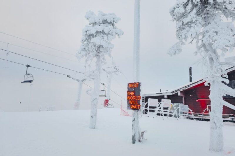 Skilift-in-Ruka-Lappland-Reisen-mit-Nordic-der-Skandinavien-Spezialist